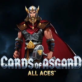 Cards of Asgard All Aces logo by Switch Studios at Instant Casino
