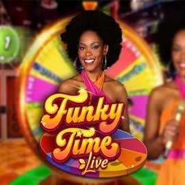 Funky Time by Evolution, showcased at instantcasinoo.ca – game logo