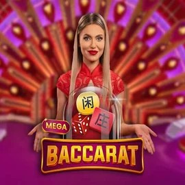 Live Casino logo of Mega Baccarat from Pragmatic Play at Instant Casino