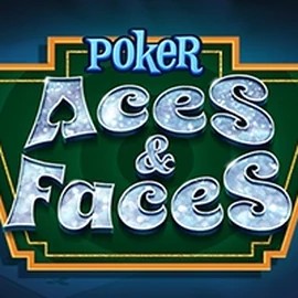 Poker Aces & Faces (Nucleus Pyramid Poker) online game logo by Nucleus Gaming on instantcasinoo.ca